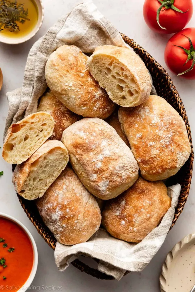 Homemade Ciabatta Bread